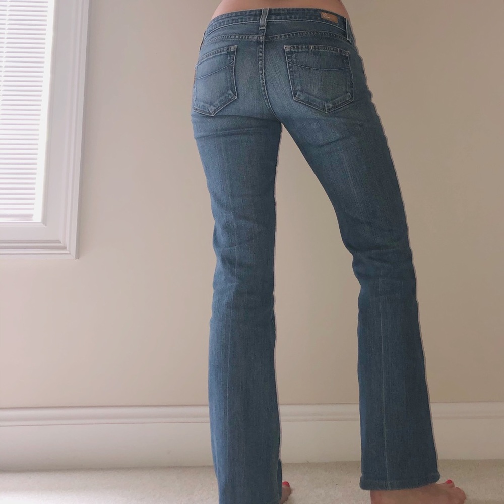 Paige blue jeans: Laurel Canyon low rise bootcut